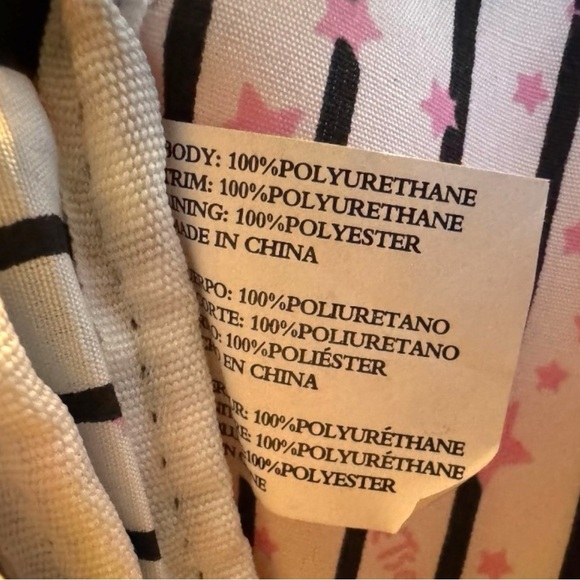 BETSEY JOHNSON Butterfly Wristlet - Pink & Rainbow Applique - Picture 6 of 10